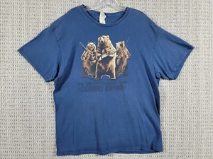 The Right To Bear Arms California Redwoods Mens T-Shirt Sz XL Blue Delta Pro Wei - Picture 1 of 7