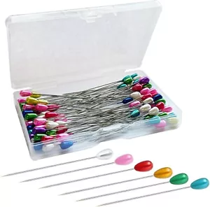 100PCS Corsage & Boutonniere Pins – Teardrop Pearl Sewing & DIY Decor - Picture 1 of 6