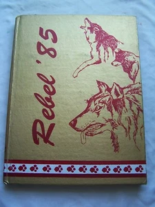 1985 SOUTH KITSAP HIGH SCHOOL YEARBOOK PORT ORCHARD, WASHINGTON REBEL - Foto 1 di 1