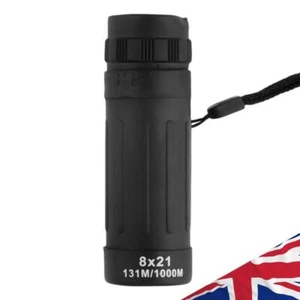 8x21 Monocular Telescope Rubber Housing Mini Telescope for Outdoor Activities - Picture 1 of 5