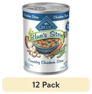 (12 pack) Blue's Stew Natural Wet Dog Food, Country Chicken Stew, 12.5-oz. Can - Picture 1 of 10