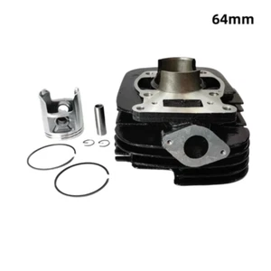 Engine Cylinder Pistons Rings Piston Kits for Suzuki TS185C TS185 64mm 185cc - Picture 1 of 5