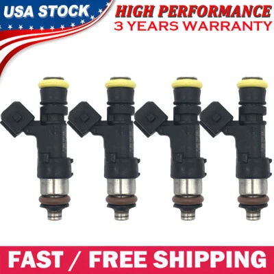 Inyector de combustible 4 piezas apto para Honda Accord 1990-2008 y Honda CR-V 1997-2006  Foto 1 de 4