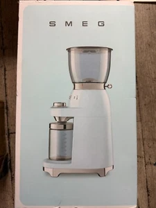 Smeg - Black- 50's Retro Style Coffee Grinder (E10041452) NEW - Picture 1 of 2