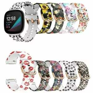 Watch Band Strap Silicone Strap For Fitbit Versa 4 4th Gen / Fitbit Sense 2 - Picture 1 of 20