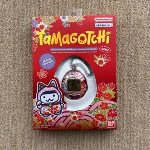Original Tamagotchi Temari Inspired by Kaga Yuzen GEN1 BANDAI Japan 2024 Neu - Bild 1 von 3