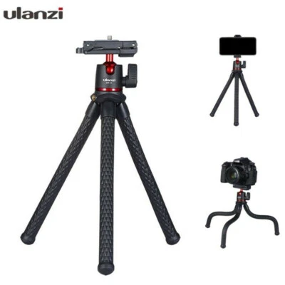 Ulanzi MT-11 Flexible Pulpo Trípode Portátil para iPhone Samsung Cámara DSLR Reino Unido - Imagen 1 de 4