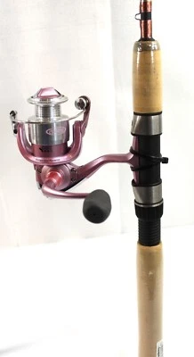 Tournament Choice Lava Two Piece 6' 6"  Spinning Combo - Image 1 of 4