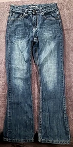 Boys Flypaper Jeans Size 16 Slim Boot Denim Fake Flap Pockets - Picture 1 of 6