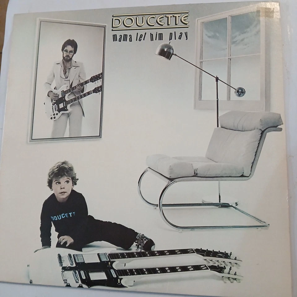 DOUCETTE MAMA LET HIM PLAY VINYL ALBUM LP (USA 1978) FREE UK DELIVERY  - Image 1 of 4