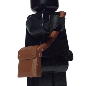 NEW LEGO - Figure Accessory - Bag Messenger Pouch Reddish Brown x1 75257  - Picture 1 of 3
