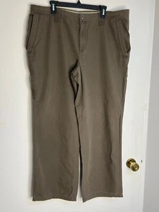 Columbia Green Khaki Hiking Outdoor Pants Size 40W X 30L - Picture 1 of 4