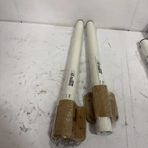(Lot of 2) Ikea Olov Leg Adjustable White 102.643.02 Single Leg 23⅝ - 35⅜" - Picture 1 of 4