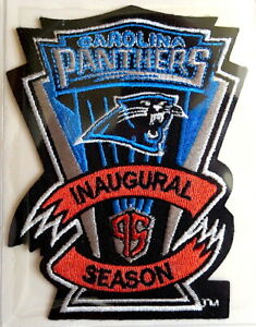 CAROLINA PANTHERS INAUGURAL SEASON 1995 NFL TEAM PATCH Willabee Ward PATCH ONLY