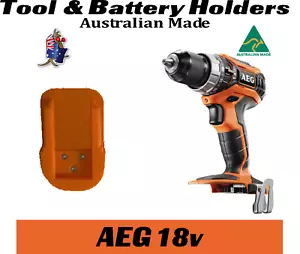 AEG Ridgid 18V tool & battery holder mount bracket storage - Picture 1 of 13