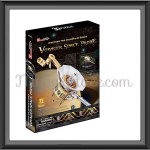 Discover the Secrets of Space Voyager Space Probe DIY 3D Jigsaw Puzzles 71 piece - Picture 1 of 3