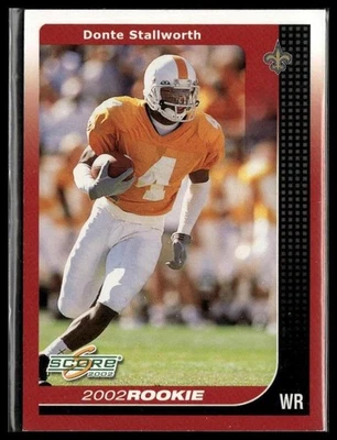 2002 Score #287 Donte Stallworth - Image 1 of 2
