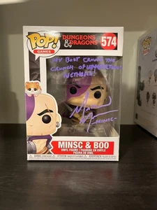 Funko Pop Minsc & Boo 574 Dungeons & Dragons Baldur's Gate 3 BG3 Firmado Automático - Imagen 1 de 6