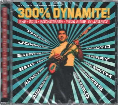 Various Artists 300% Dynamite! Ska, Soul, Rocksteady, Funk and Dub In Jamaica CD - Imagem 1 de 2