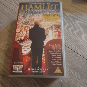 VHS Bundle Hamlet Kenneth Branagh + In Search of Shakespeare 2 tapes - Imagen 1 de 3