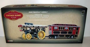 Corgi 1/50 Scale - 80110 Fowler B6 Showmans Locomotive Onward Le Blanc caravan - Picture 1 of 3