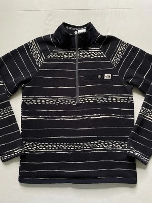 The North Face Sweater Mens S Navy Blue Fleece Leo Gordon Lyon 2 1/2 Zip Jacket - Image 1 of 4