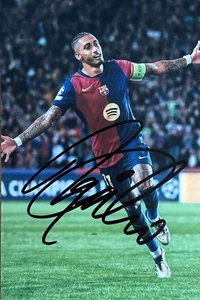 RAPHINHA HAND SIGNED 6X4 BARCELONA PHOTO 2 - Picture 1 of 1
