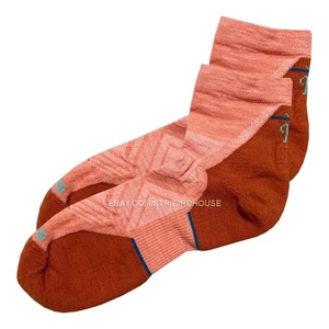 SmartWool Running Socks 1pr Ankle Womens L Merino Wool Blend Arch Support - Picture 1 of 8