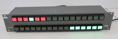 Panel Remoto Router Inteligente Evertz Quartz CP-2032E, 2RU 32 Botones Foto 1 de 4