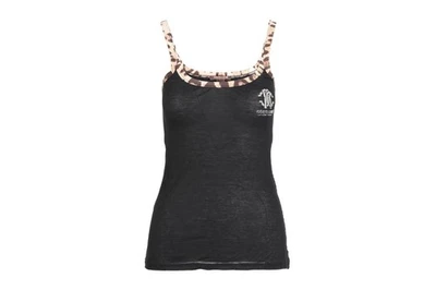 Roberto Cavalli Ropa Interior Camisa con Logo Camiseta sin Mangas Camisa Leopardo Talla EU L US M Foto 1 de 4