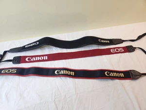 Lote de 3 correas originales para cámara Canon EOS varios colores OEM - Imagen 1 de 4