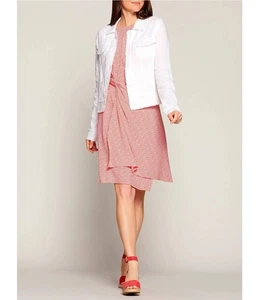 Tommy Bahama Two Palms 100% Linen Raw Edge Jacket Med. NWT White - Picture 1 of 9