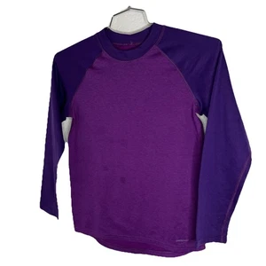 Patagonia Shirt Mädchen Capilene Large 12 mittelschwer Langarm Oberteil lila Outdoor - Bild 1 von 7