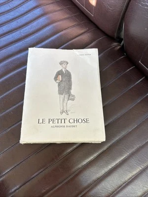 LE PETIT CHOSE - 1946 Book - Numbered Print. RARE - French - J. Cuzin - Image 1 of 4
