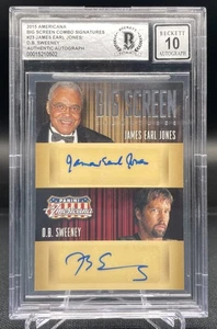 JAMES EARL JONES 2015 Panini Americana BIG SCREEN SIGNATURES Auto 11/49 BGS 10 - Picture 1 of 2
