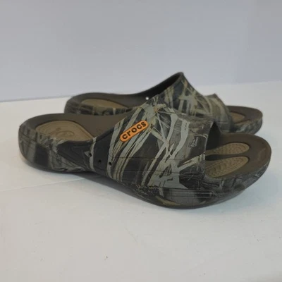 Crocs Modi Camo Realtree Slide Sandals Men Size 8 Women Size 10 - Image 1 of 4