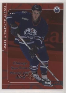 2000-01 ITG Be A Player Signature Series Ruby Chicago Sun-Times/10 Tom Poti #26 - Imagen 1 de 3