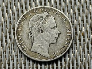 Gulden  1858 E Karlsburg Franz Josef  - Silber Österreich  W/25/574 - Picture 1 of 2
