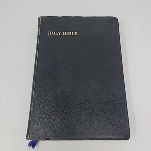 Bibel KJV Collins schwarz 1962 Großbritannien Neues und Altes Testament mit Karten - Bild 1 von 17