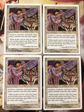 Magic the Gathering 4x KISMET Fifth Edition LP 5th Edition