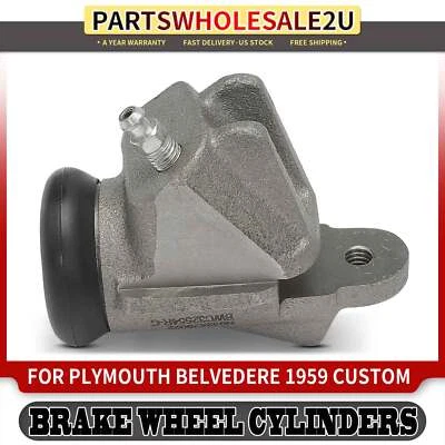 Cilindro de rueda de freno de tambor inferior delantero derecho para Plymouth Belvedere Custom Savoy Foto 1 de 4
