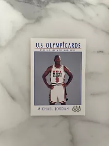 1992-93 IMPEL MICHAEL JORDAN US OLYMPICARDS #12 OLYMPICS BASKETBALL CARD - Picture 1 of 2