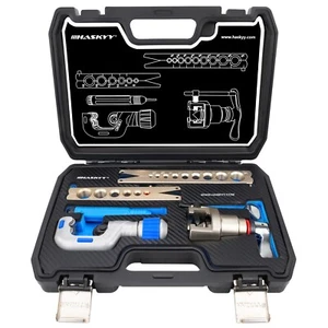 Bördelwerkzeug Satz Bördelgerät Taumelbördelgerät Klima-Kälte-anlagen-Leitungen - Bild 1 von 10