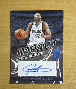 JERRY STACKHOUSE 2022-23 Donruss Elite Impact Impressions AUTO UNC AUTOGRAPH UNC - Picture 1 of 2