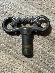 Antique Obscure Clock Key Ornate Design READ  - Picture 1 of 5
