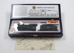 31-852A Bachmann Vintage OO Gauge J39 64970 BR Black Late Crest Locomotive Boxed - Picture 1 of 9