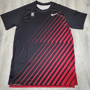 Nike Pro Elite Bowerman Track Club Warm-Up Shirt Black/Red Size M New CW7675-010 - Picture 1 of 9