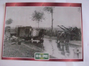 CARTE FICHE CAMION CONVOIS RED BALL EXPRESS 1944 - Picture 1 of 1