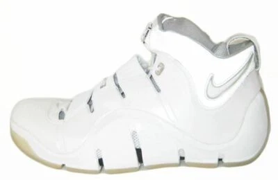 Vintage NIKE LEBRON PE IV Shoe SZ 16 STORM TROOPER PROMO SAMPLE PLAYER SVSM 2006 - Image 1 of 4