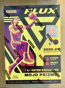2020-21 Panini FLUX NBA Basketball Trading Cards Blaster Box Factory Sealed - Picture 1 of 2